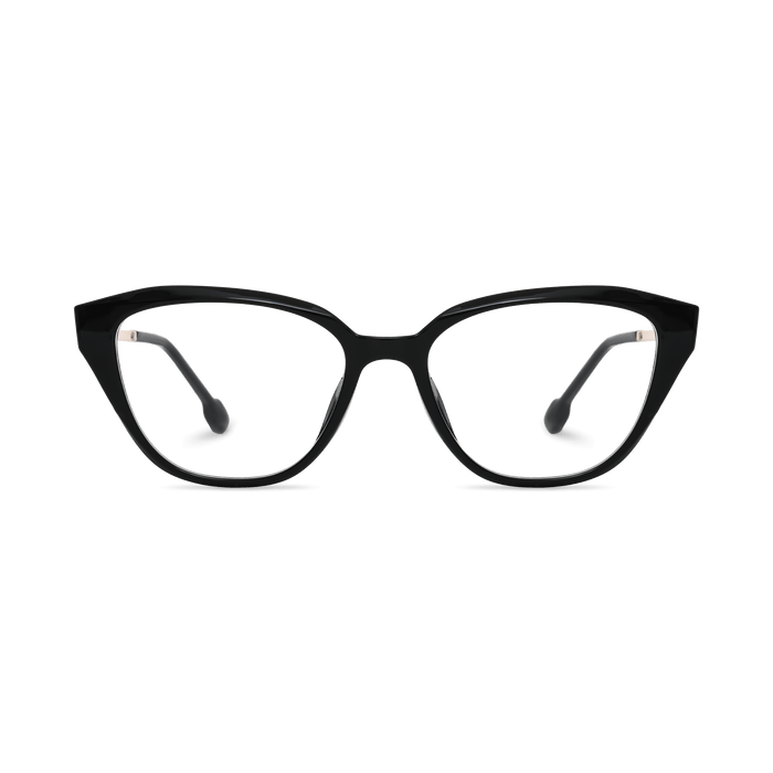Eydology Peyton Black/Light Gold Glasses 2