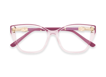 Eydology Pink Cat Eye Glasses Prescription 1