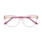 Eydology Pink Cat Eye Glasses Prescription 1