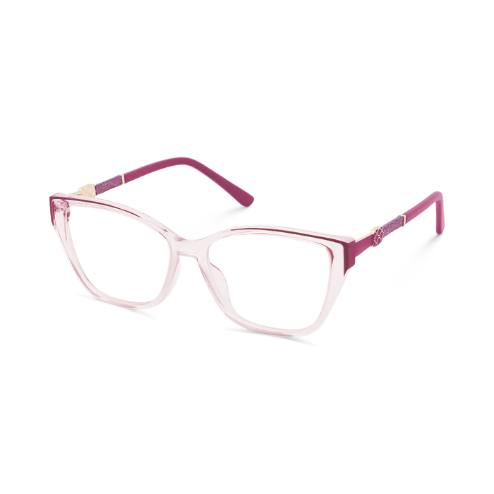 Eydology Pink Cat Eye Glasses Prescription 3