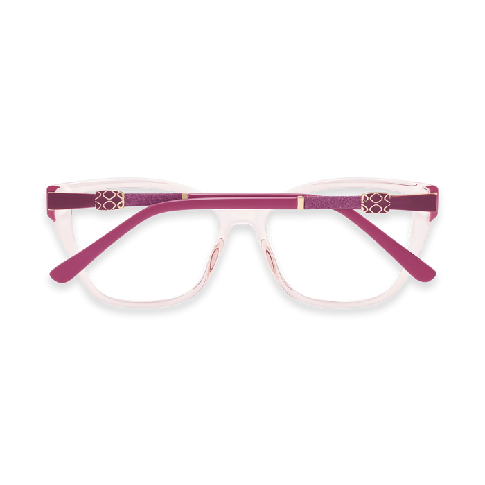 Eydology Pink Cat Eye Glasses Prescription 5