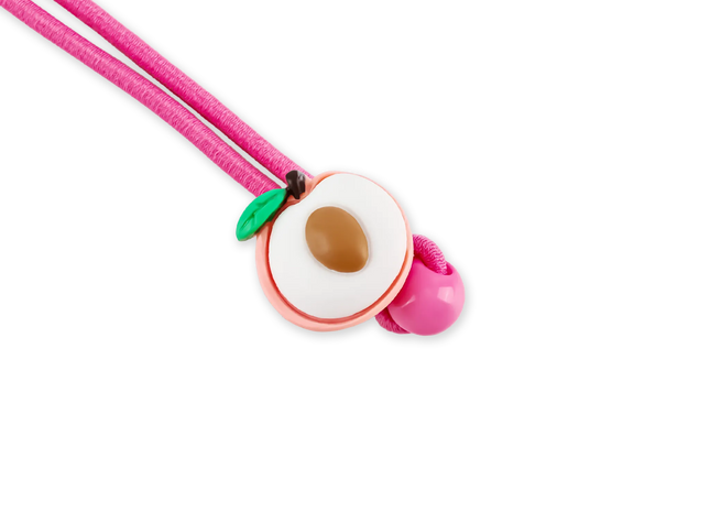 Eydology Pink Peach Pattern Eyeglasses Chains 1