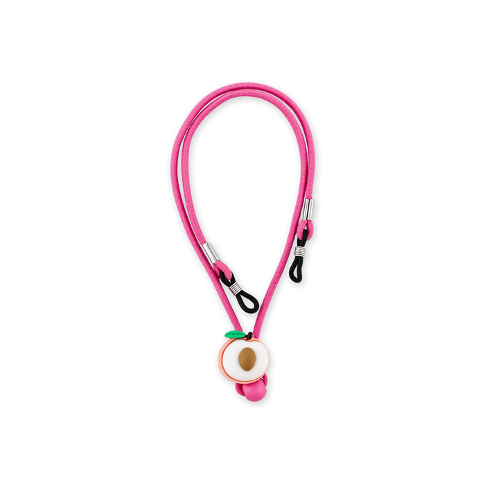 Eydology Pink Peach Pattern Eyeglasses Chains 2