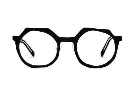 Eydology Porter Black Glasses 1