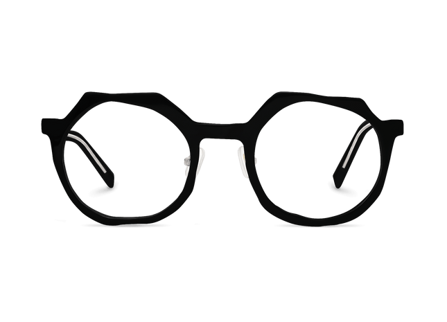 Eydology Porter Black Glasses 1