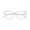 Eydology Presley Clear Cat Eye Glasses 1