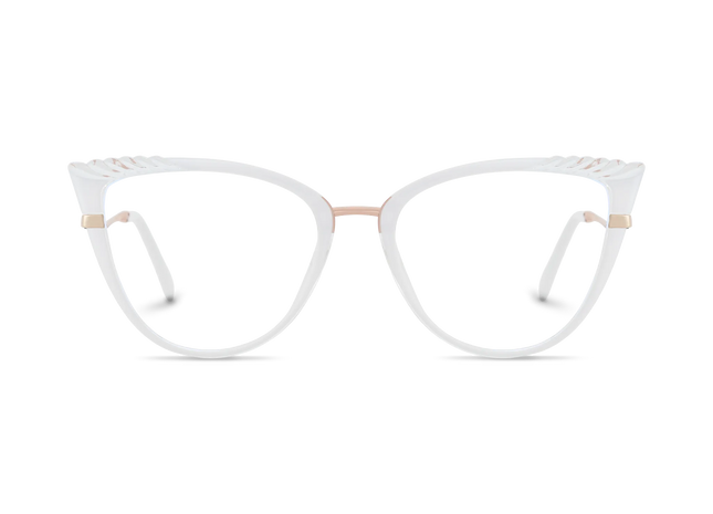 Eydology Presley Clear Cat Eye Glasses 2