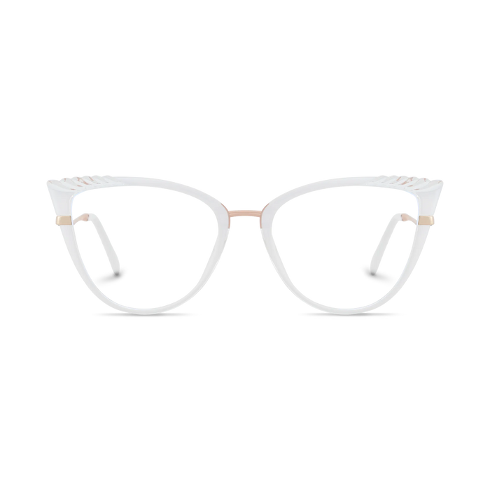 Eydology Presley Clear Cat Eye Glasses 2