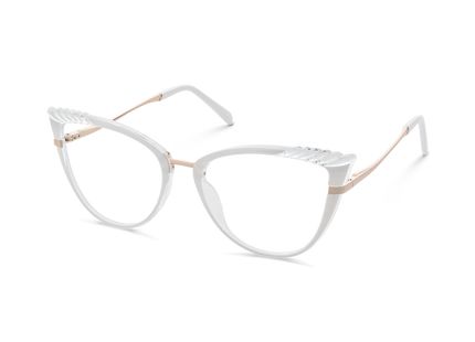 Eydology Presley Clear Cat Eye Glasses 3