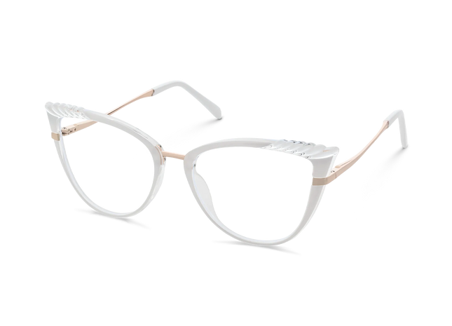 Eydology Presley Clear Cat Eye Glasses 3