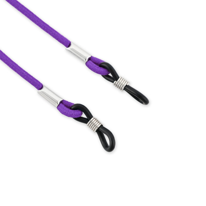 Eydology Purple tiara pattern Eyeglasses Chains 3
