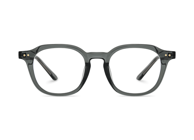 Eydology Quentin Transparent Dark Blue Glasses 2