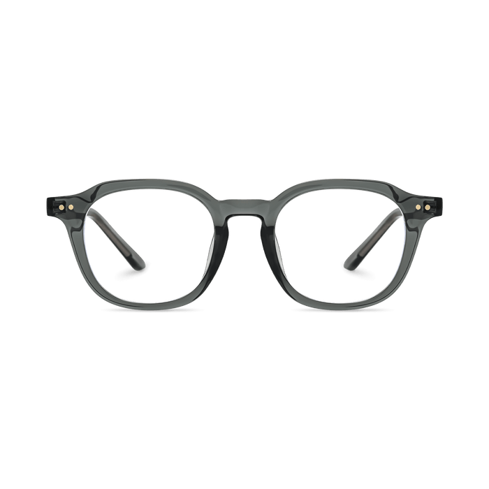 Eydology Quentin Transparent Dark Blue Glasses 2