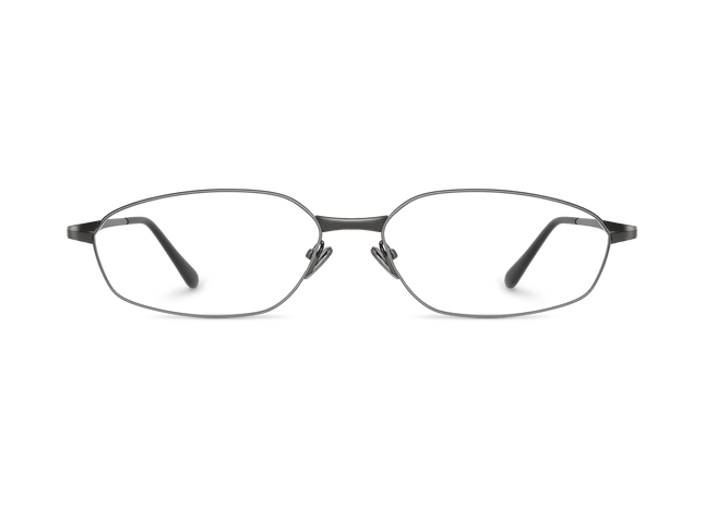 Eydology Quinn Black Oval Glasses 1