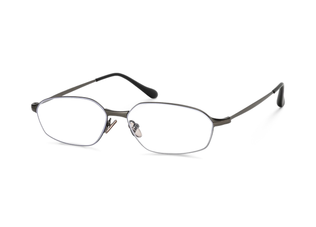 Eydology Quinn Black Oval Glasses 2