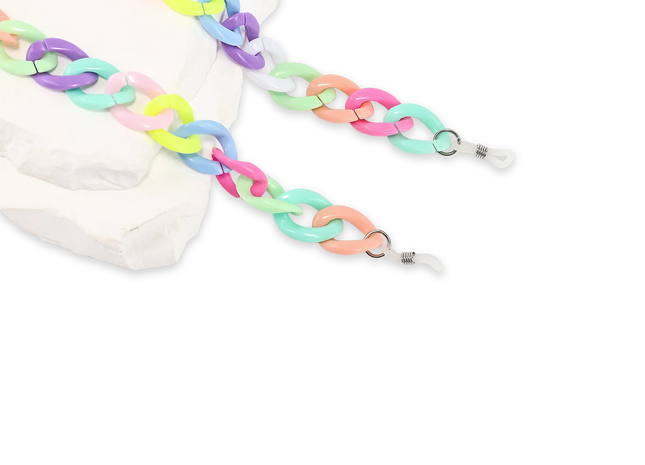 Eydology Rainbow Pattern Eyeglasses Chains 1
