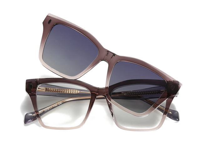 Eydology Ramsey Gradient Rose Mauve/Polarized Gradient Smoke Gray Lens 1