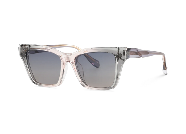 Eydology Ramsey Grey to Pink Gradient/ Polarized Gradient Rose Smoke Lens 2