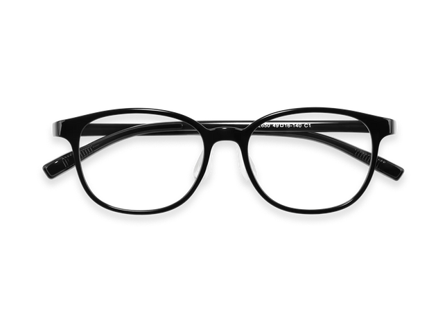 Eydology Raymond Black Square Kids Glasses 1