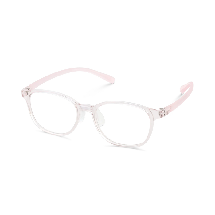 Eydology Raymond Light Pink Square Kids Glasses 5