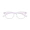 Eydology Raymond Transparent Purple Square Kids Glasses 1