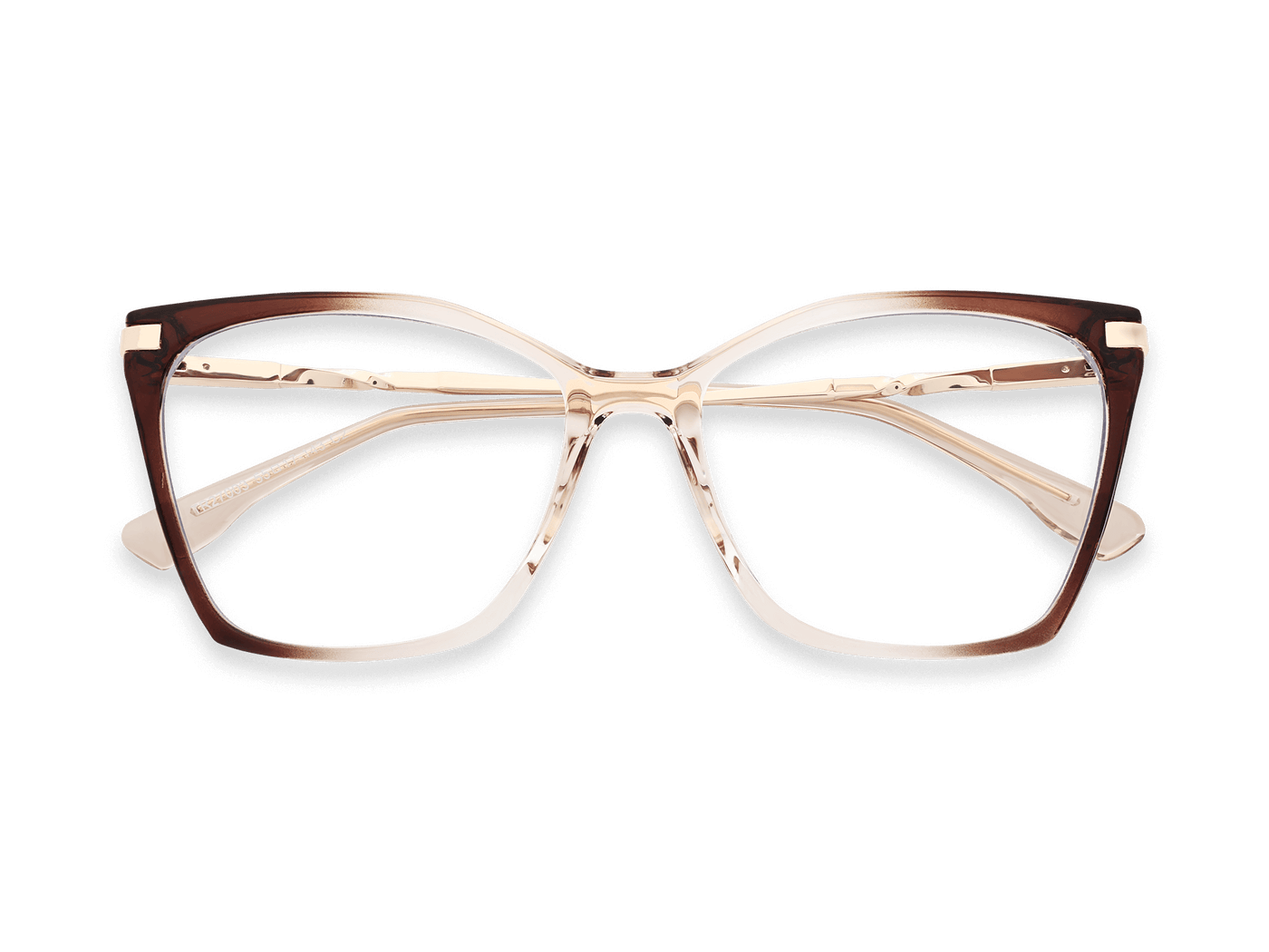 Remington Gradient Reddish Brown Cat Eye Eyeglasses – Eydology