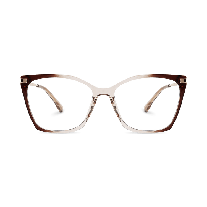 Eydology Remington Gradient Reddish Brown Glasses 2