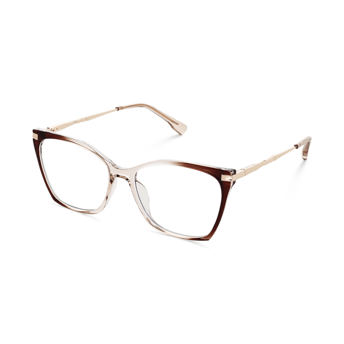 Eydology Remington Gradient Reddish Brown Glasses 3