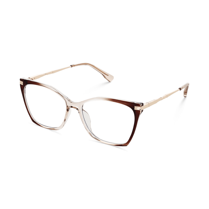 Eydology Remington Gradient Reddish Brown Glasses 5