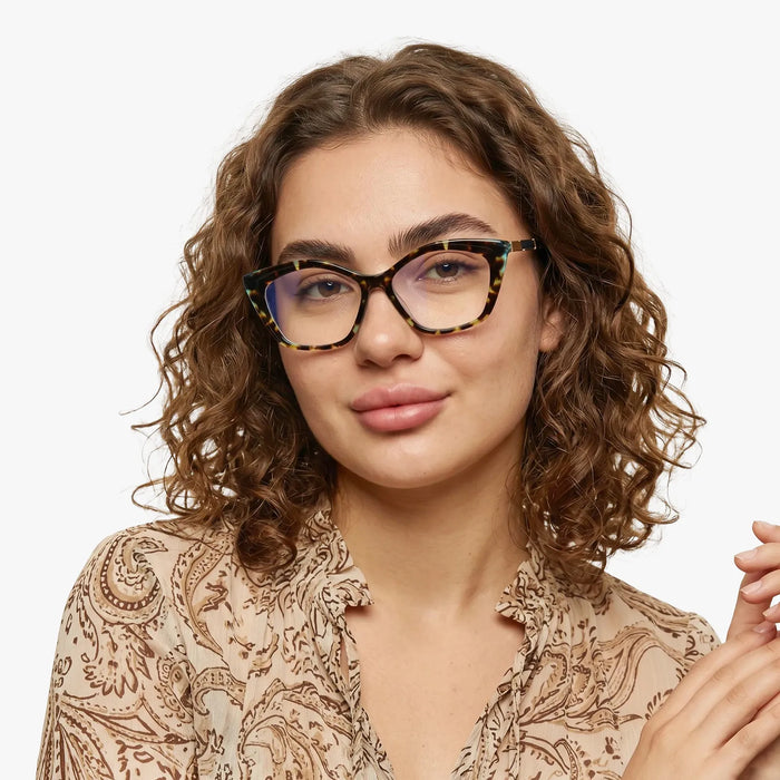 Eydology Renata Dark Tortoise Glasses 3