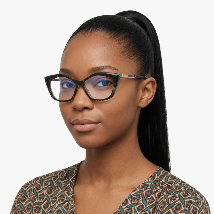 Eydology Renata Dark Tortoise Glasses 4