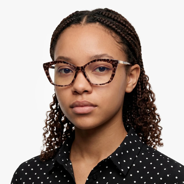 Eydology Renata Leopard Glasses 3
