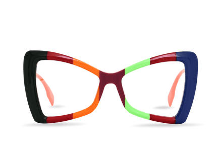 Eydology Rene Orange Glasses 1