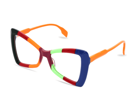 Eydology Rene Orange Glasses 2