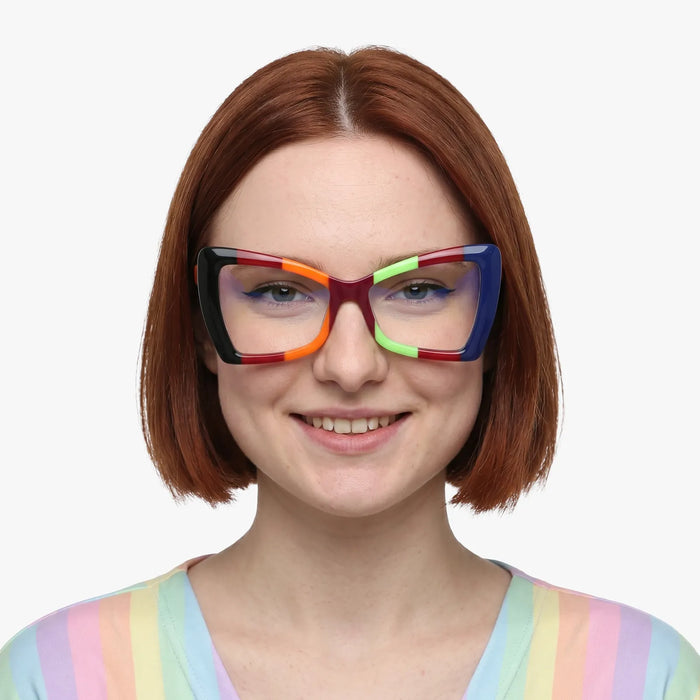 Eydology Rene Orange Glasses 3