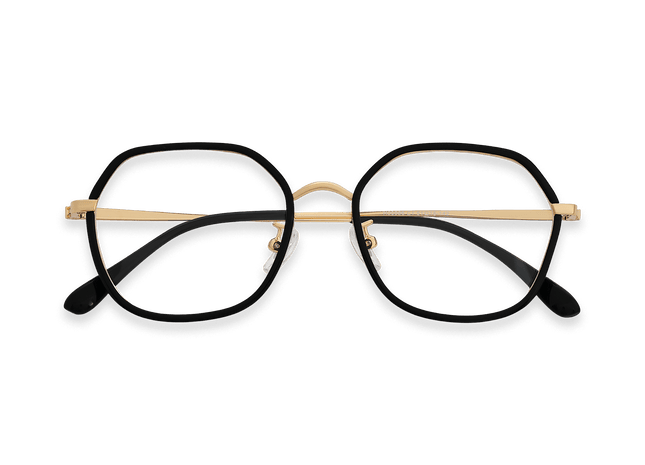 Eydology Riggs Black/Gold Glasses 1