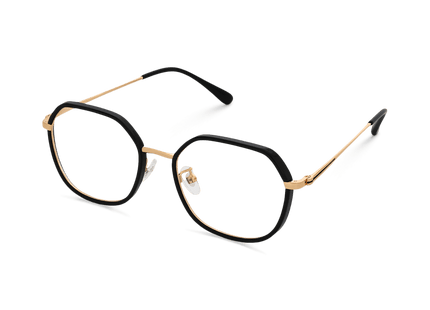 Eydology Riggs Black/Gold Glasses 3