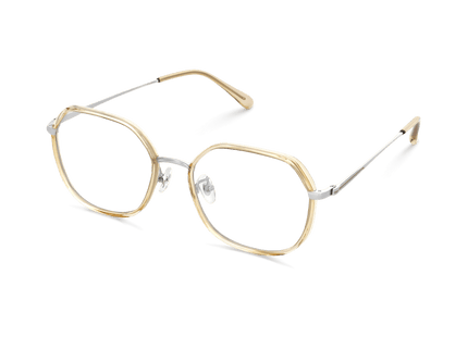 Eydology Riggs Crystal Yellow/Silver Glasses 3