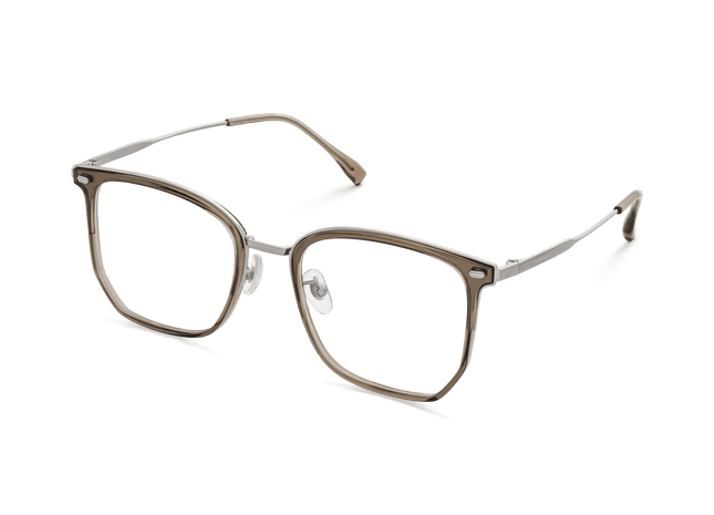 Eydology Rodrigo Crystal Brown/Silver Glasses 3
