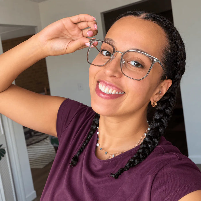 Eydology Rodrigo Crystal Brown/Silver Glasses 4