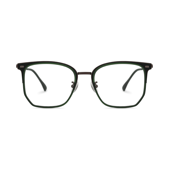 Eydology Rodrigo Matte Dark Green/Brown Glasses 2