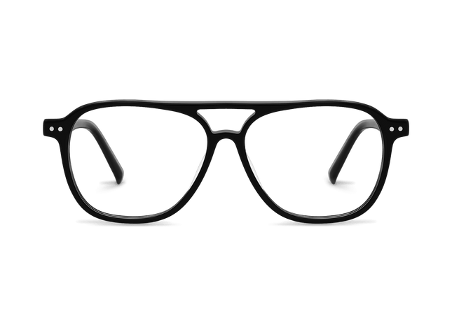 Eydology Roman Black Glasses 2