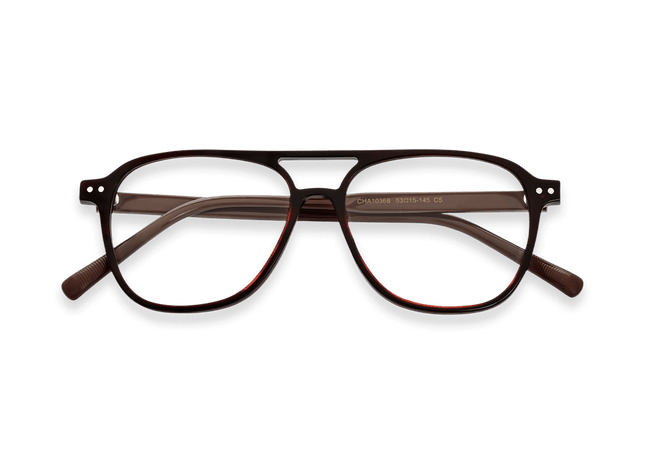 Eydology Roman Brown Glasses 1