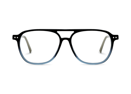 Eydology Roman Gradual Blue Glasses 2