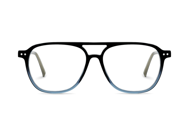 Eydology Roman Gradual Blue Glasses 2