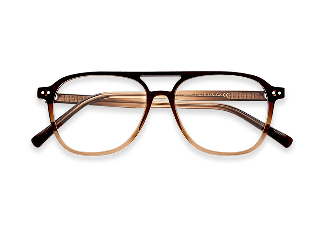 Eydology Roman Gradual Brown Glasses 1