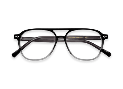 Eydology Roman Gradual Grey Glasses 1