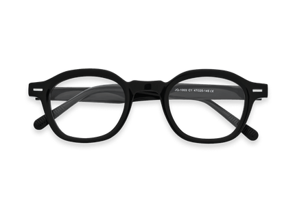 Eydology Rory Black Glasses 1