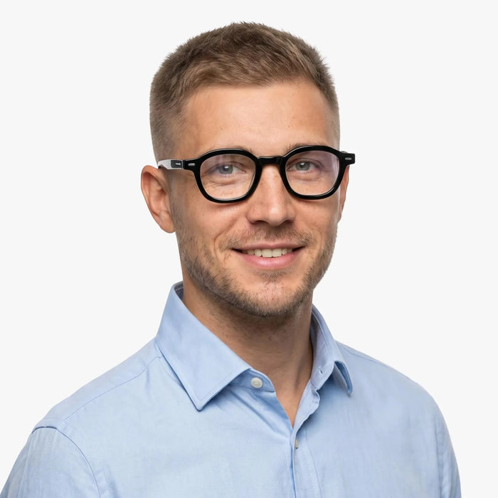 Eydology Rory Black Glasses 3