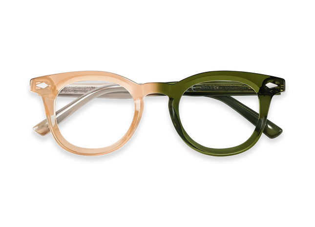 Eydology_Roy_Light_Pink_to_Olive_Green_Glasses_2
